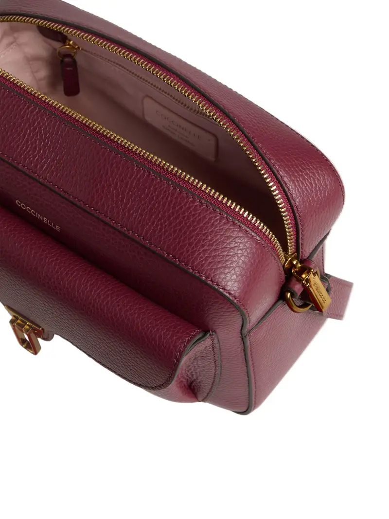 Borsa Donna Rossa Beat Soft Large in Vera Pelle Rosso miniatura 3