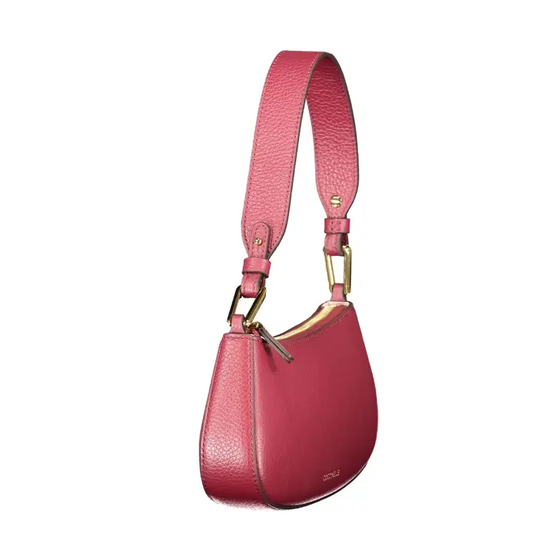 Borsa Donna Rossa Merveille Manico Tracolla Pelle Zip Logo Rosso miniatura 3