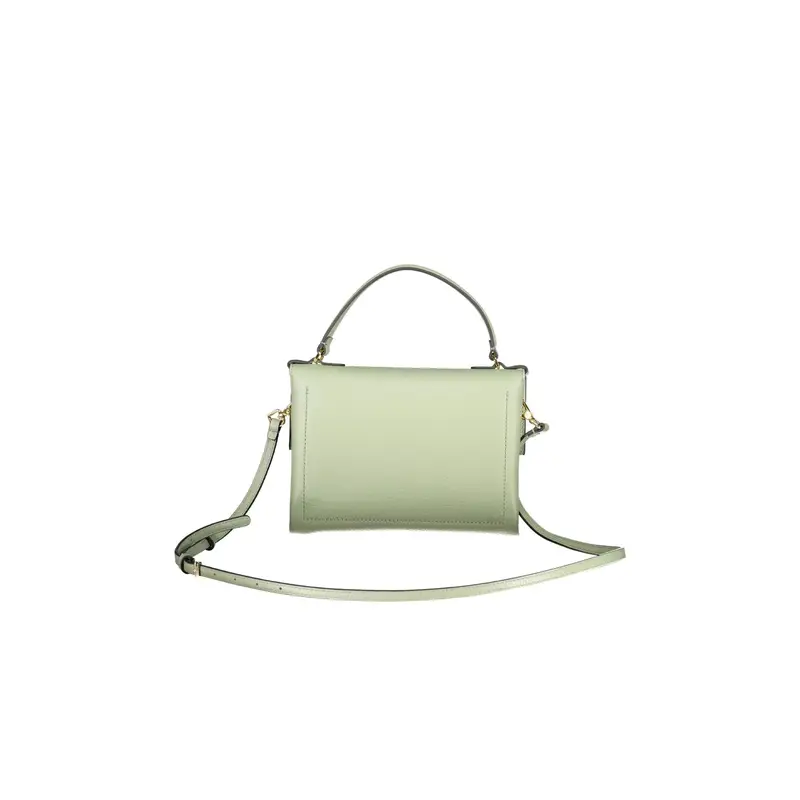 Borsa Donna Verde Arlettis Manico Tracolla Pelle Girello Logo miniatura 2