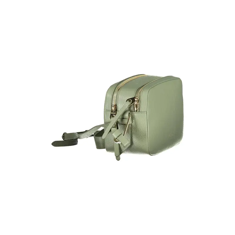 Borsa Donna Verde Malory Tracolla Pelle Zip Logo miniatura 3