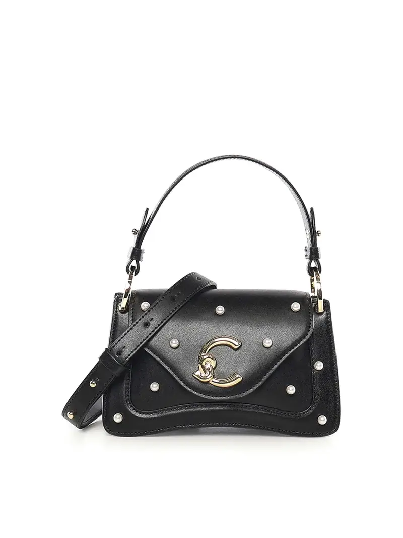 Borsa in pelle C-Me Nero