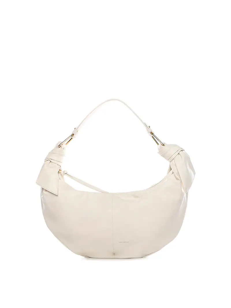 Borsa in pelle Furoshiki Beige