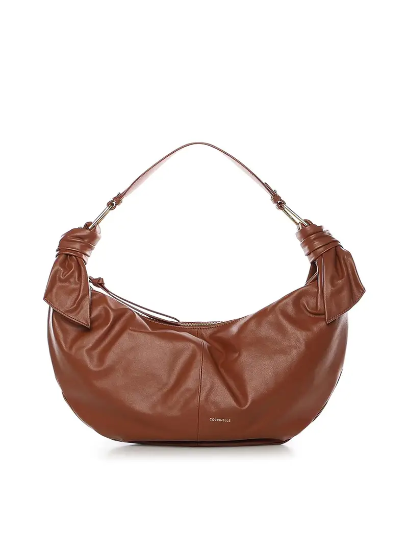 Borsa in pelle Furoshiki Beige