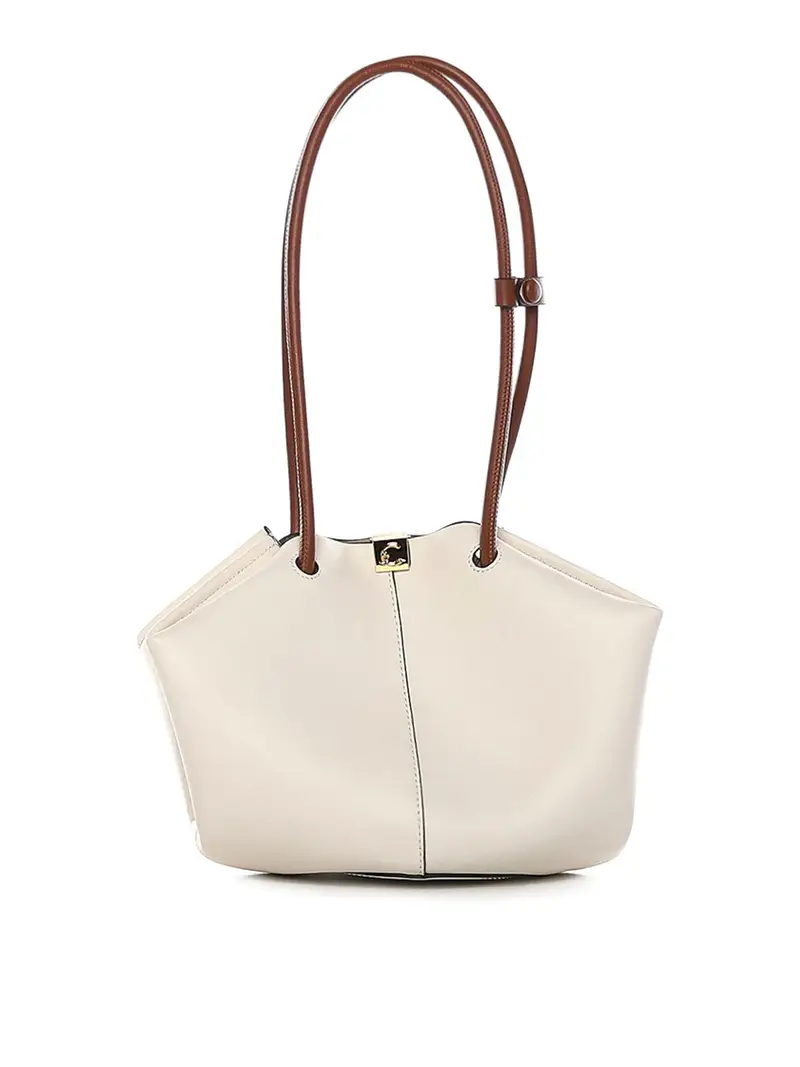 Borsa in pelle Kamy Marrone