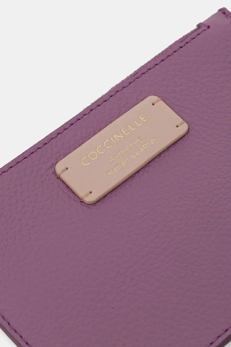 borsa in pelle scamosciata Violetto miniatura 4