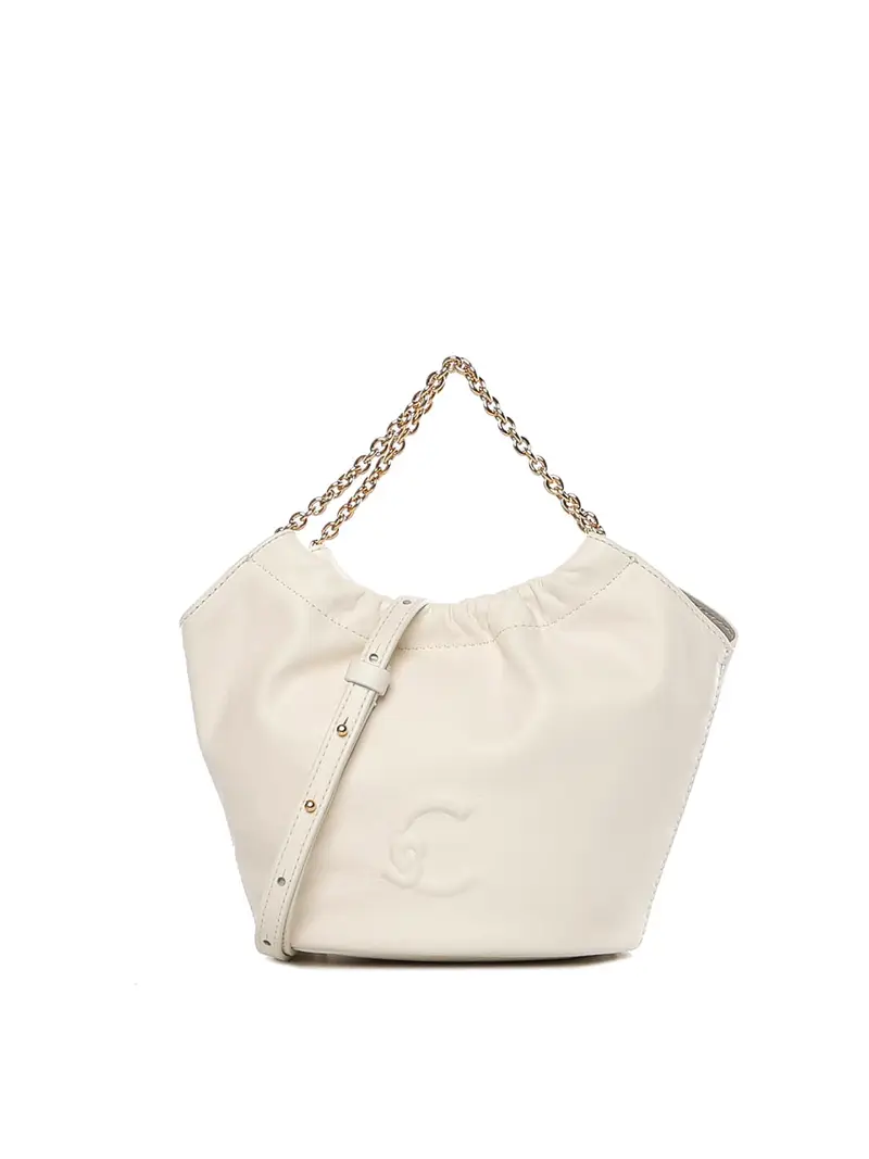 Borsa in pelle Smash Beige