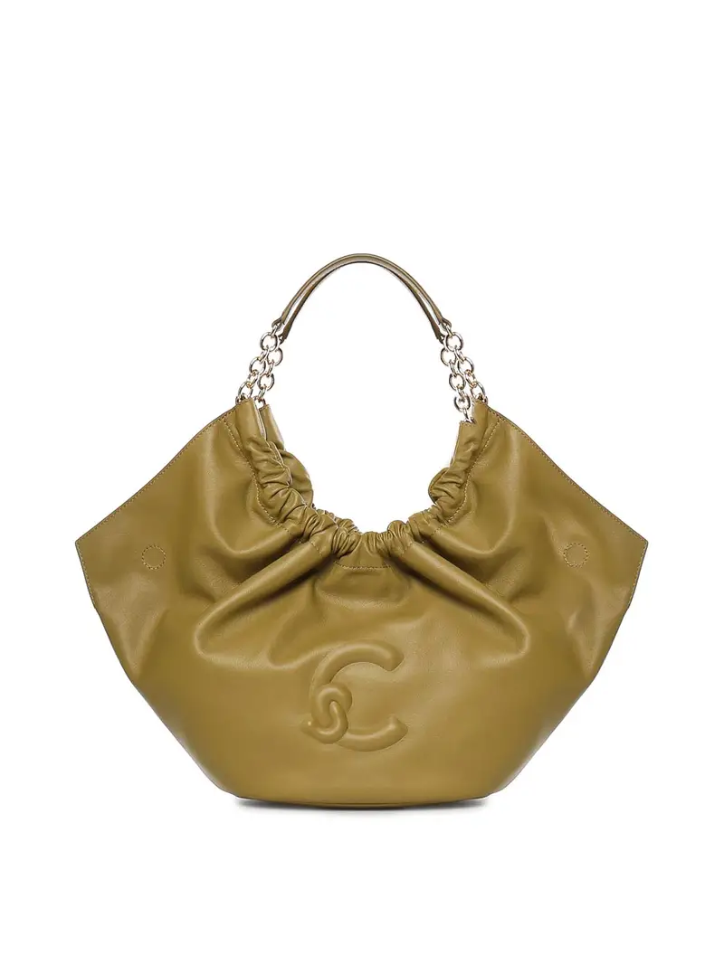 Borsa in pelle Smash Beige