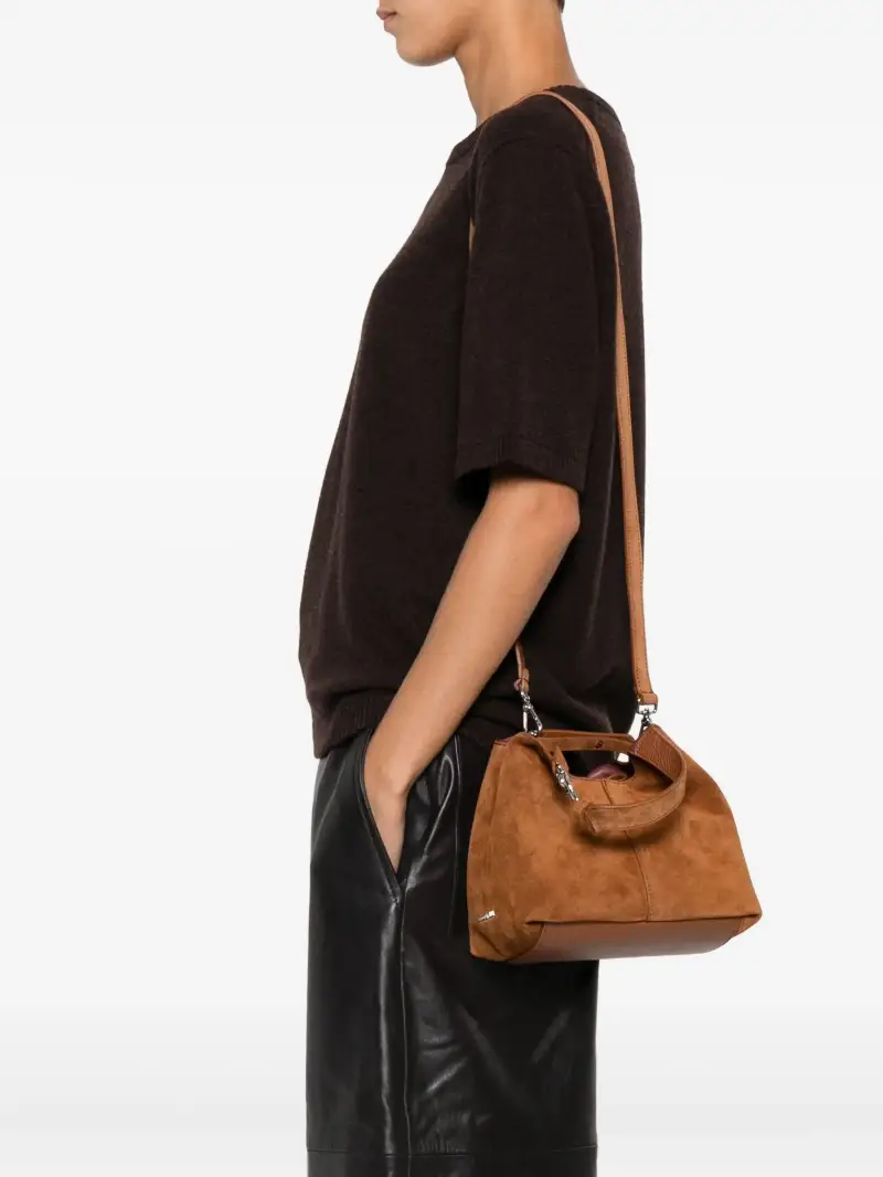 Borse A Tracolla Donna MARRONE miniatura 3