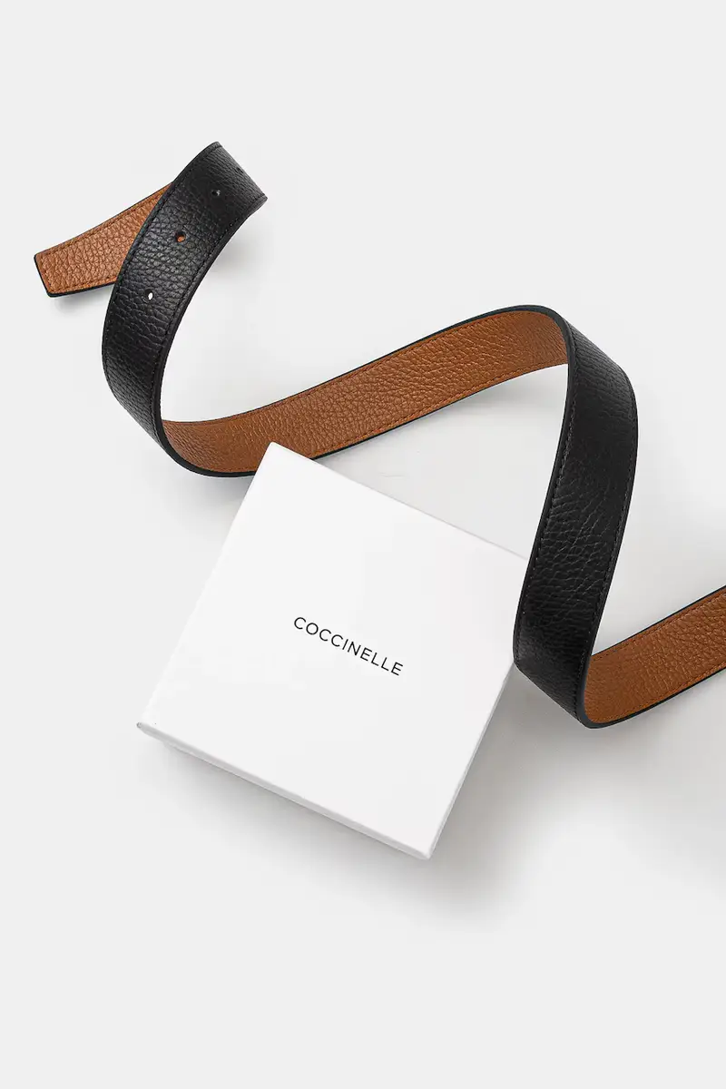 cintura in pelle bilaterale MAN SOFT uomo colore marrone E3 MUK 81 26 01 miniatura 3