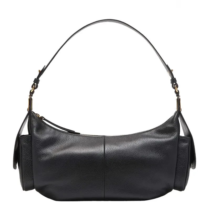 Coccinelle Coccinellecampus Handbag Grained Leather 001 Nero