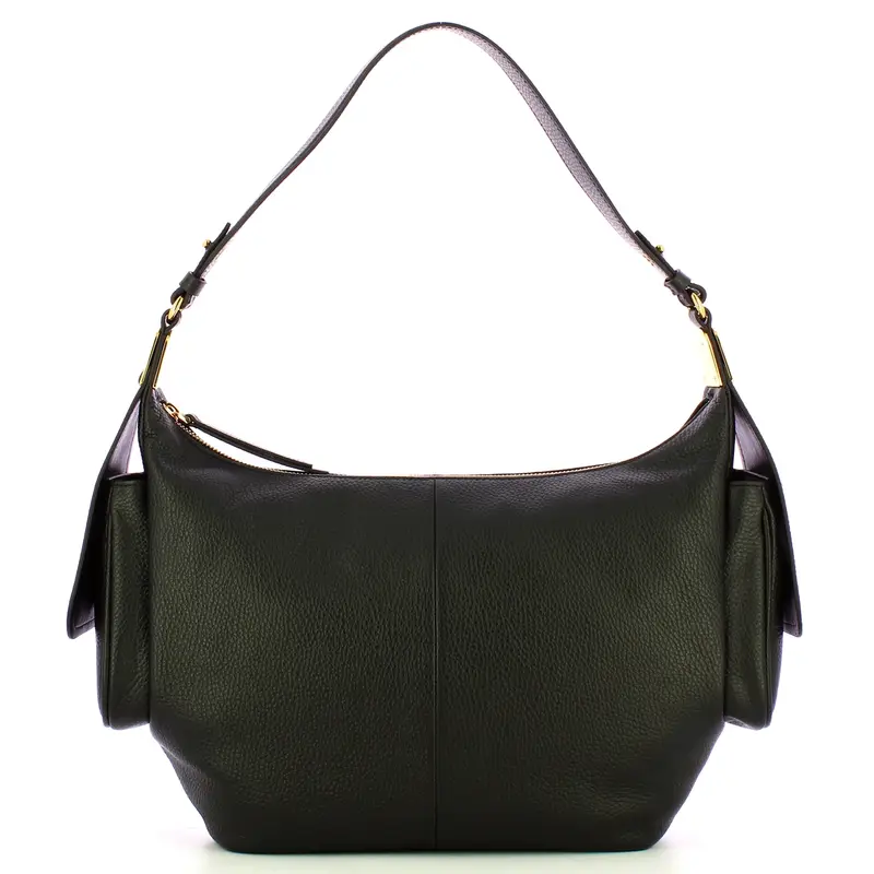 Coccinelle Coccinellecampus Handbag Grained Leather 001 Nero