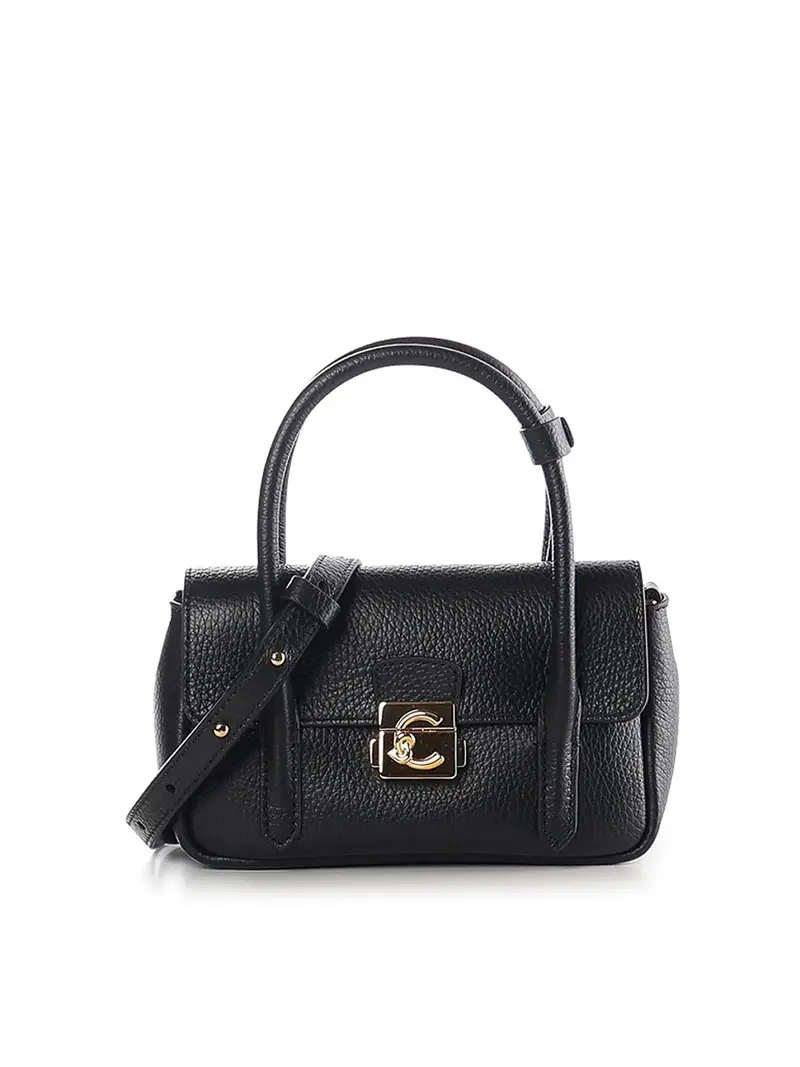 Miniborsa in pelle Nero