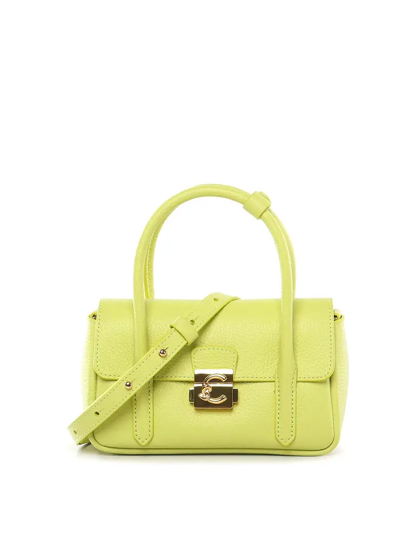 Miniborsa in pelle Verde