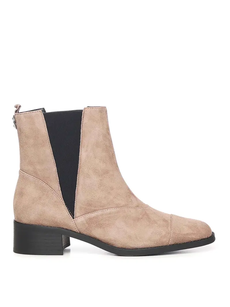 Nikla Suede Chelsea Boot Tortora