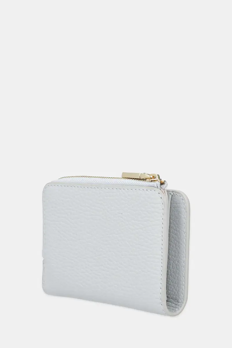 portafoglio in pelle Blu miniatura 2