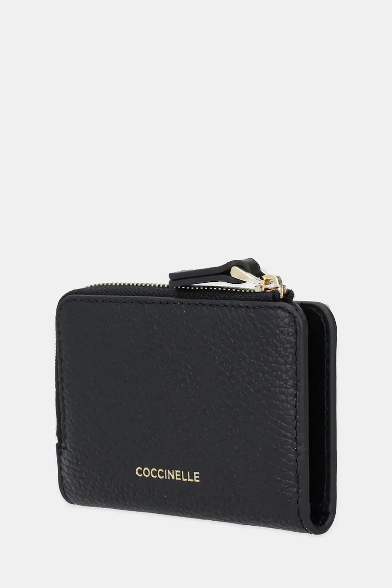 portafoglio in pelle COCCINELLEDULSE SOFT donna colore nero E2.TQK.17.01.01 miniatura 2