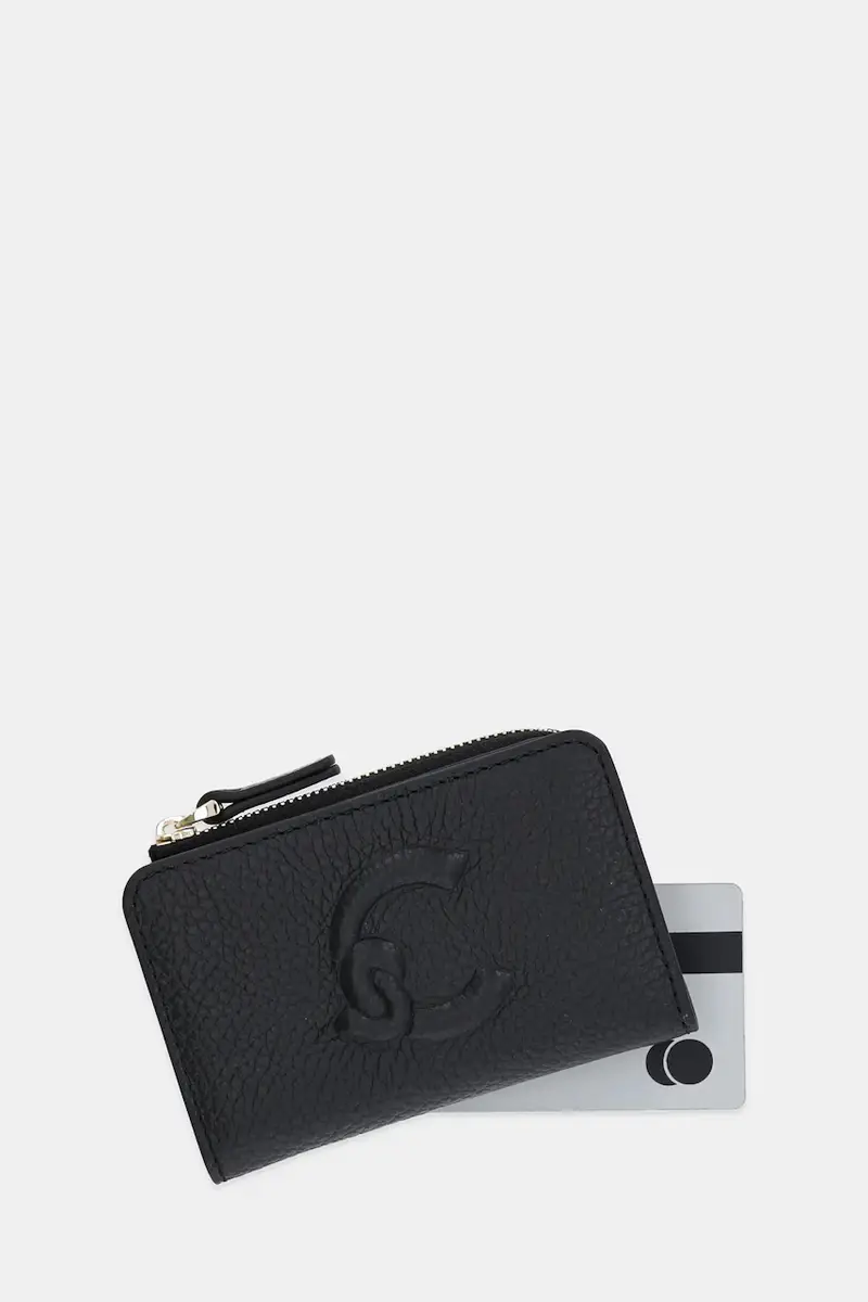 portafoglio in pelle COCCINELLEDULSE SOFT donna colore nero E2.TQK.17.01.01 miniatura 3