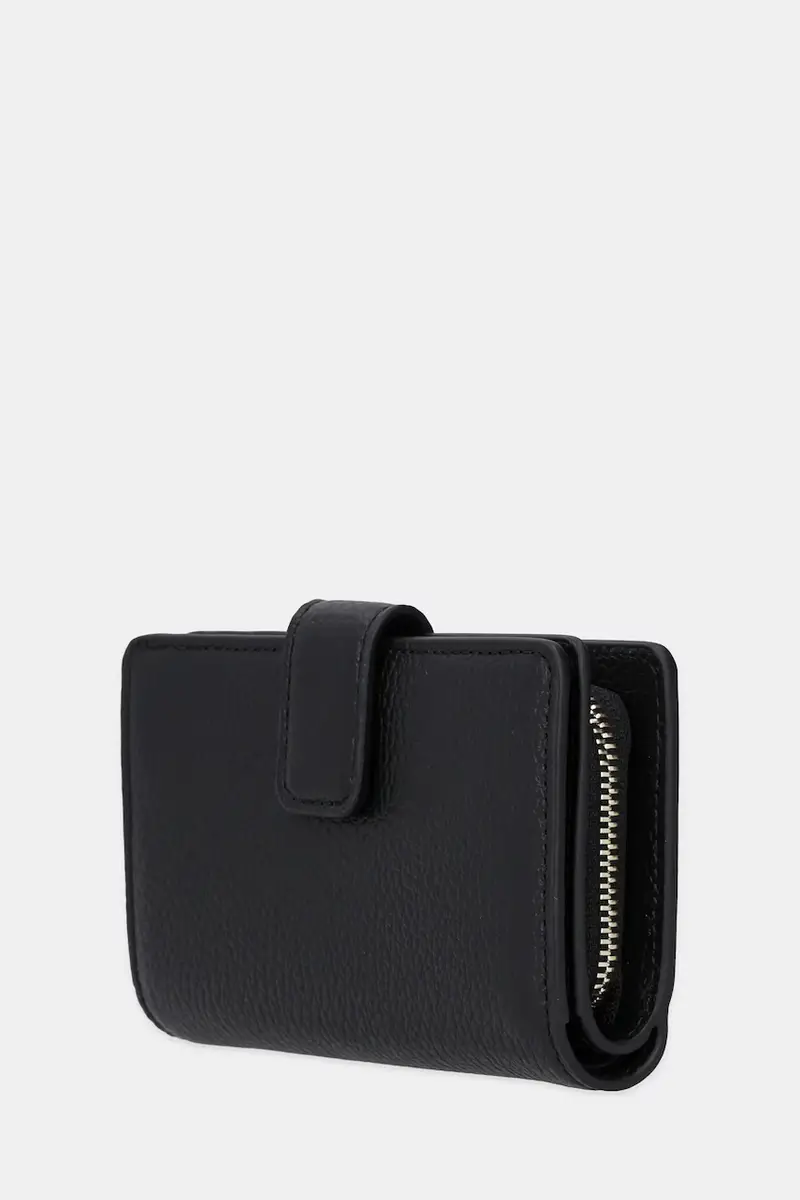 portafoglio in pelle donna colore nero E2 MW5 11 E7 01 miniatura 3