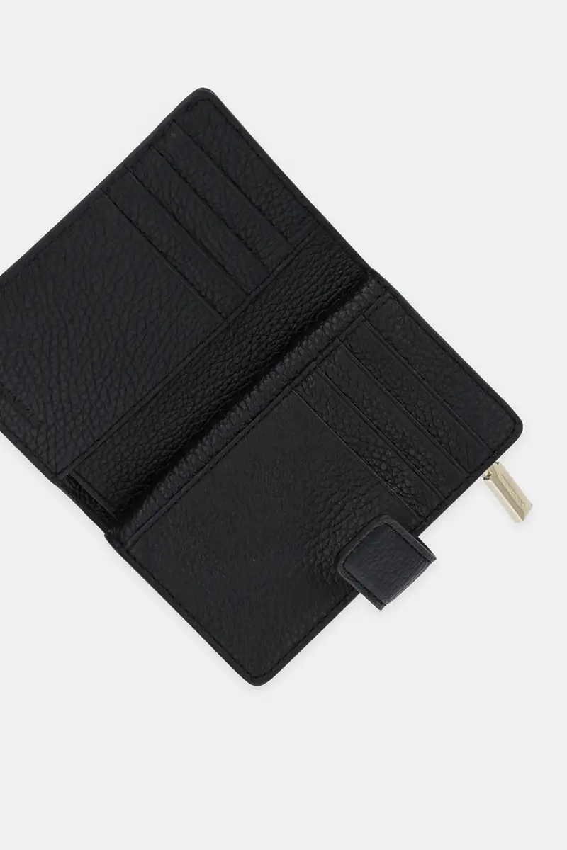 portafoglio in pelle donna colore nero E2 MW5 11 E7 01 miniatura 4