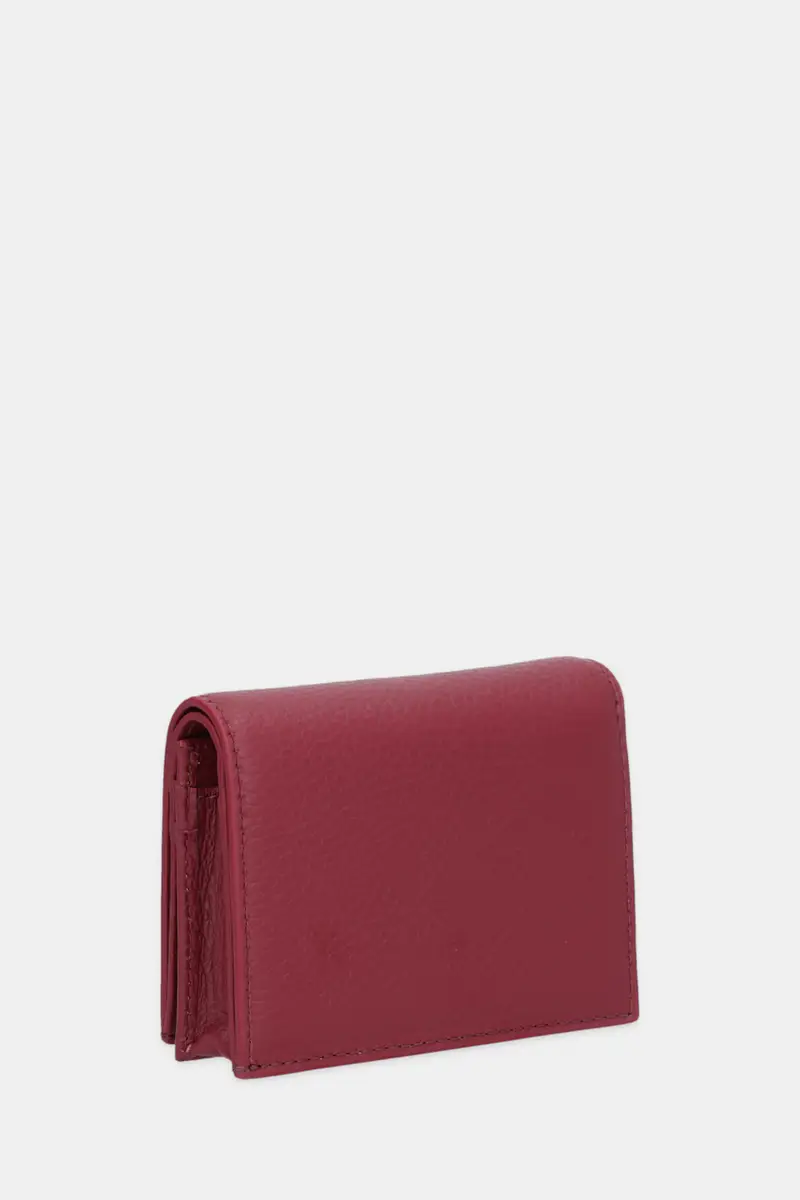 portafoglio in pelle donna colore nero E2 MW5 17 21 01 Granata miniatura 2