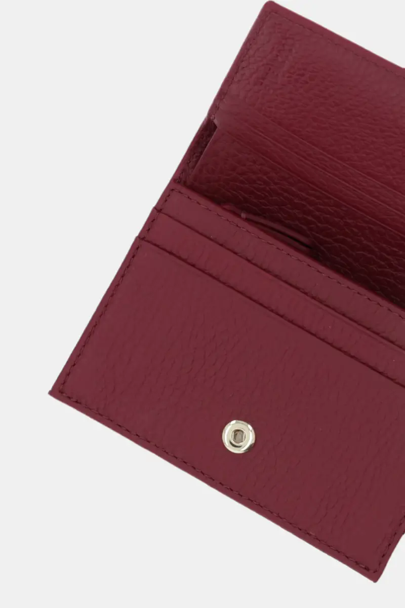 portafoglio in pelle donna colore nero E2 MW5 17 21 01 Granata miniatura 4