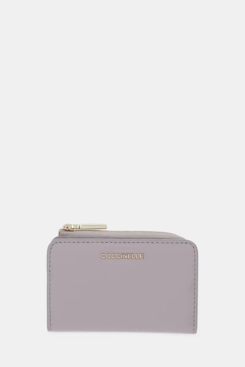 portafoglio in pelle Grigio