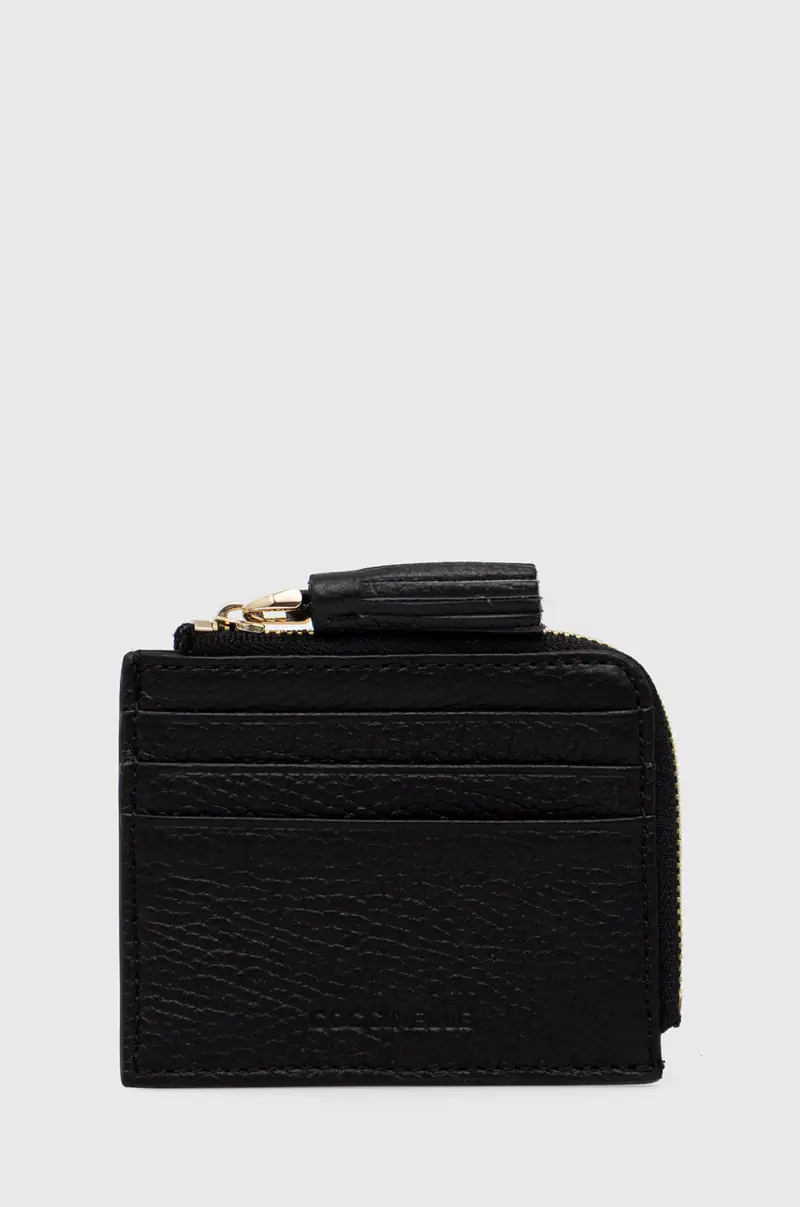 portafoglio in pelle Nero