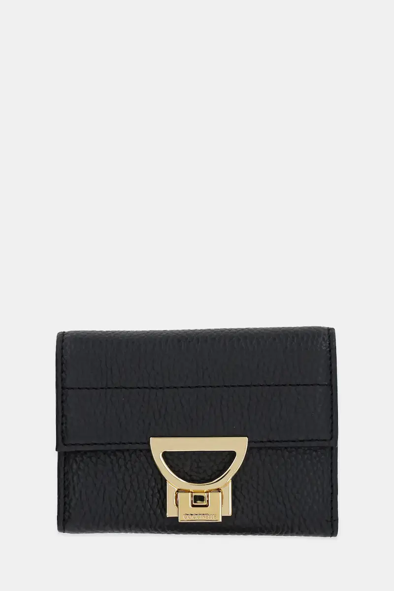 portafoglio in pelle Nero