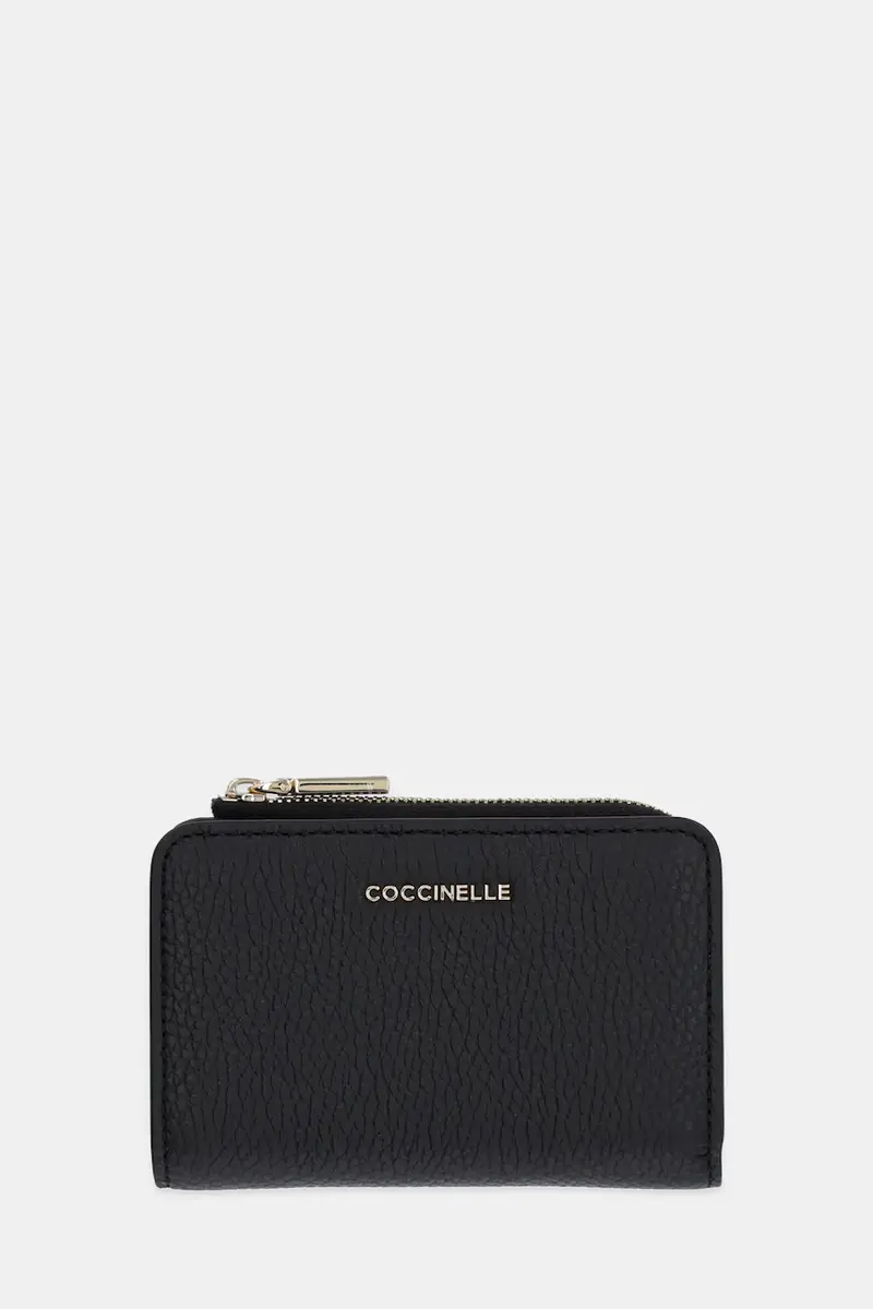 portafoglio in pelle Nero