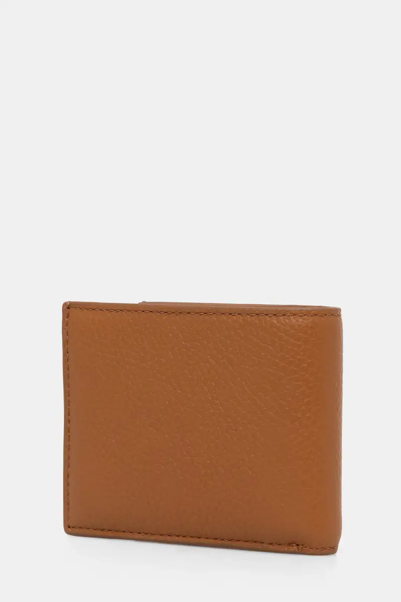 portafoglio in pelle uomo colore marrone E2 MUK 81 04 01 miniatura 2