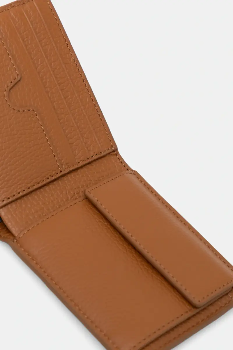 portafoglio in pelle uomo colore marrone E2 MUK 81 04 01 miniatura 3