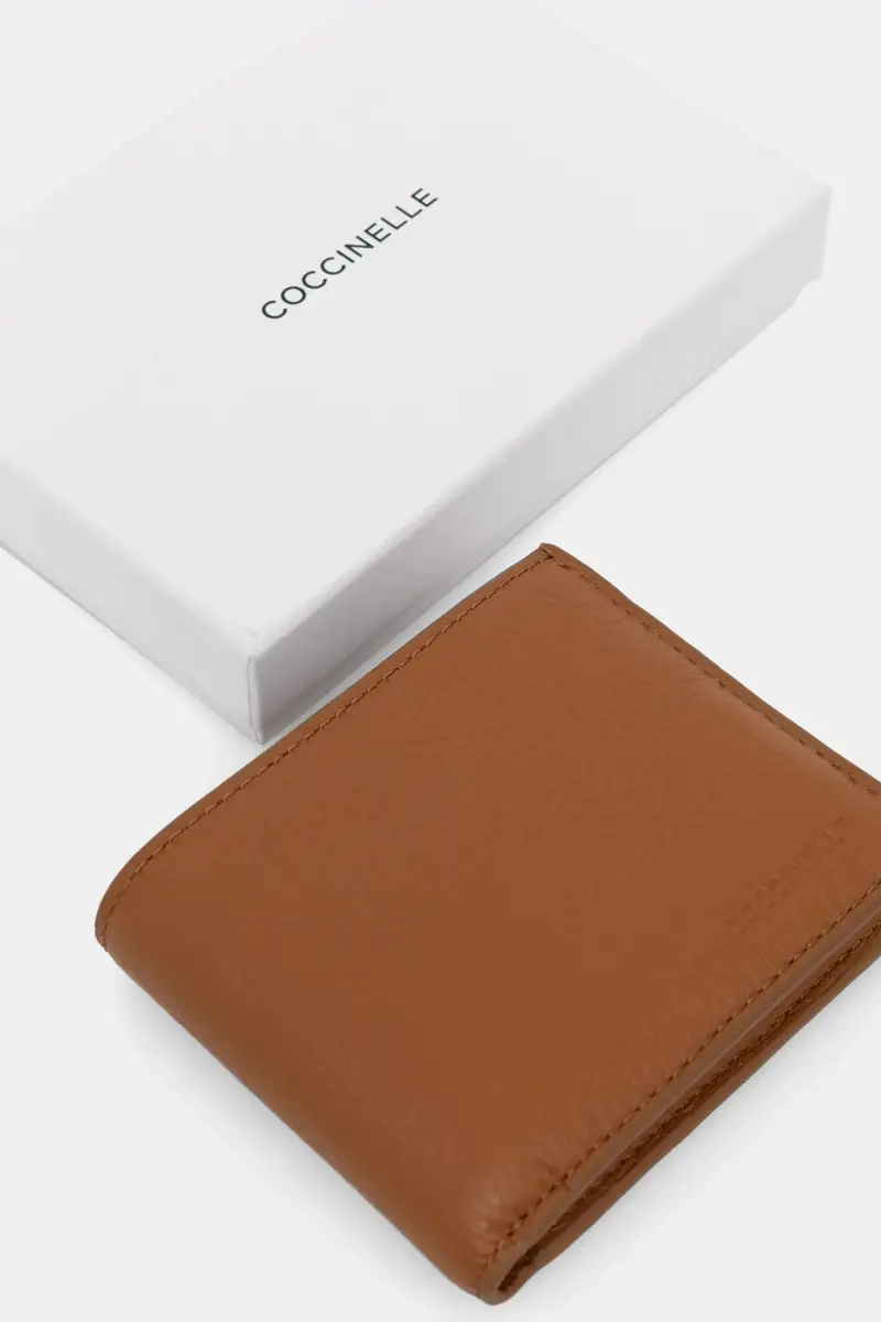 portafoglio in pelle uomo colore marrone E2 MUK 81 04 01 miniatura 4