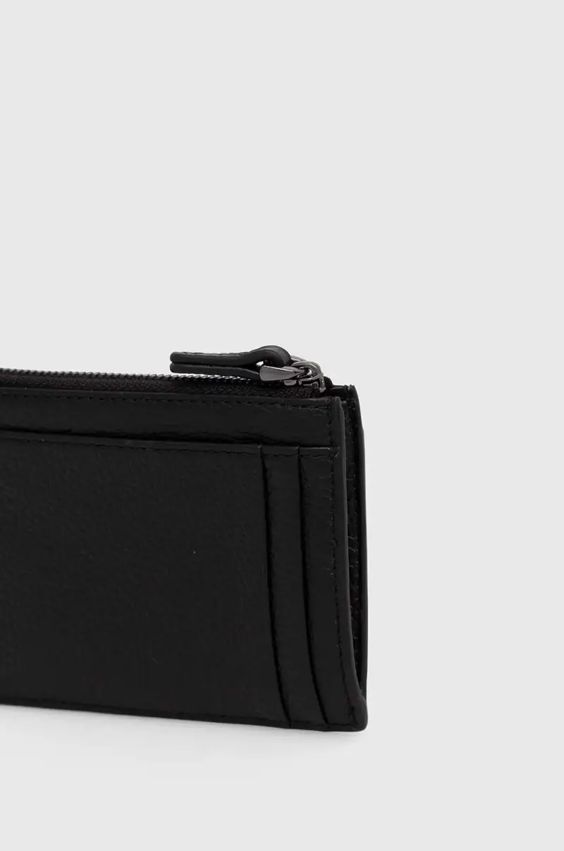 portafoglio in pelle uomo colore nero miniatura 2