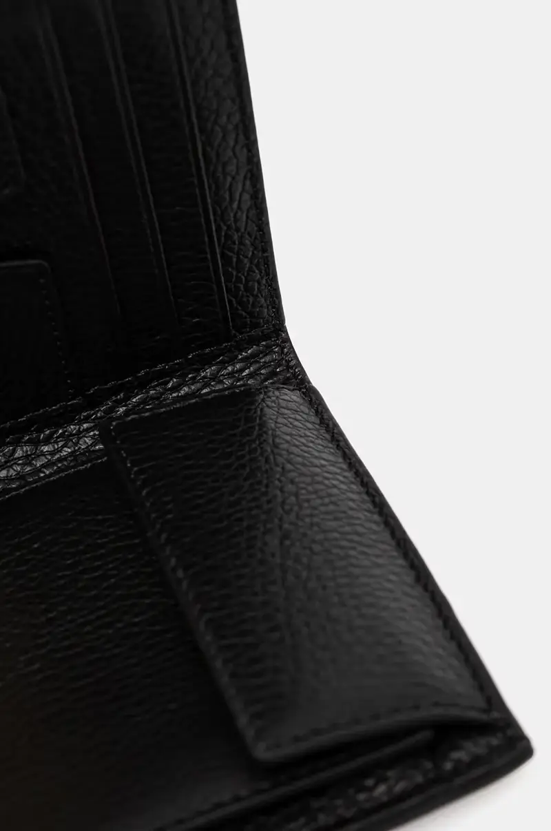 portafoglio in pelle uomo colore nero E2 MUK 81 04 01 miniatura 3