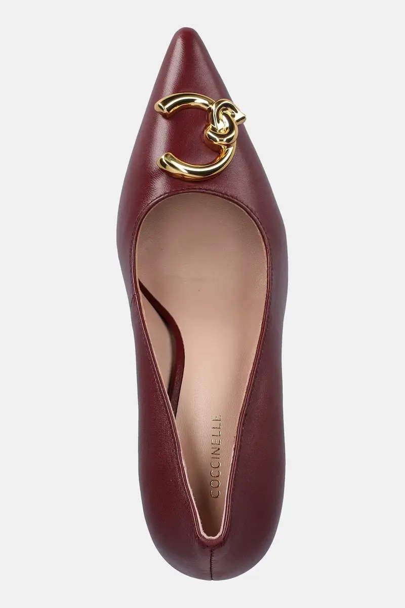 tacchi in pelle colore granata E4 SB3 13 01 01 R52 miniatura 4