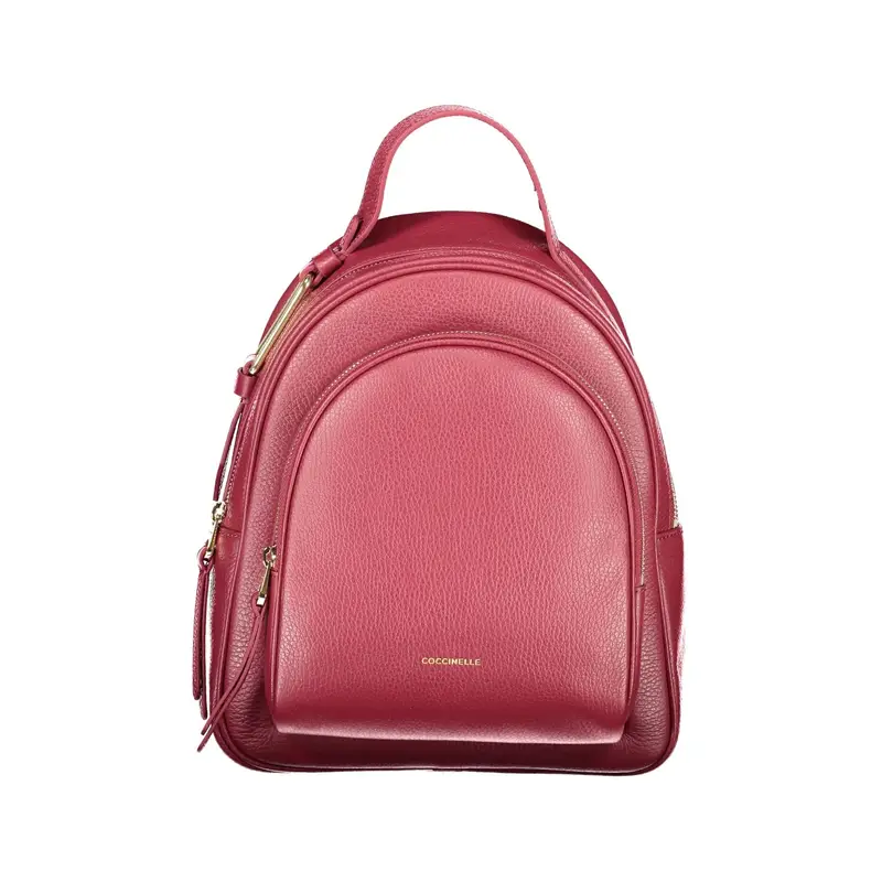 Zaino Donna Rosso Malory in Vera Pelle