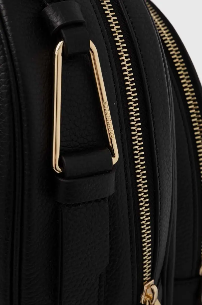 zaino in pelle COCCINELLEMALORY donna colore nero E1 R1K 14 02 01 miniatura 4