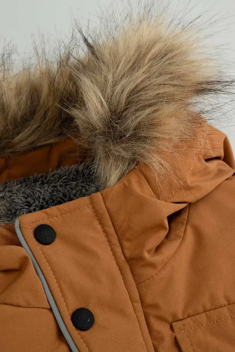 giacca per bambini Marrone miniatura 3