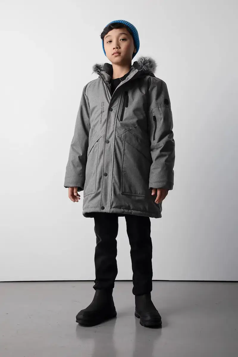 piumino bambino/a Grigio