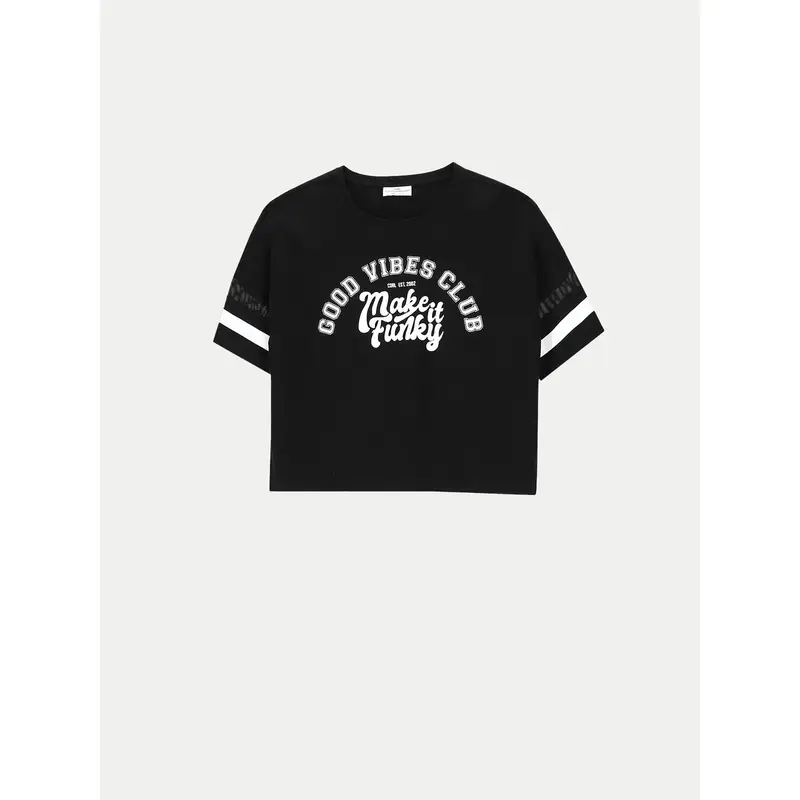 Coccodrillo T-shirt Nero 4111114