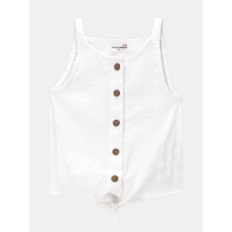 Coccodrillo Top Bianco 3206236