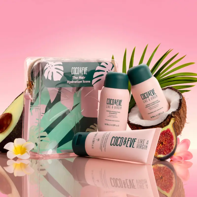 Like A Virgin The Hair Hydration Icons - Capelli secchi, Capelli normali, Cofanetto per capelli miniatura 3