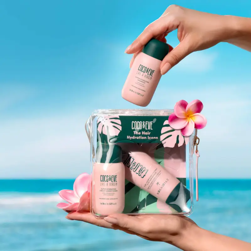 Like A Virgin The Hair Hydration Icons - Capelli secchi, Capelli normali, Cofanetto per capelli miniatura 4