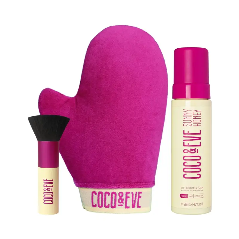 Sunny Honey Bali Bronzing Kit - Cofanetto solare, Crema autoabbronzante, Cofanetti regalo per lui miniatura 2