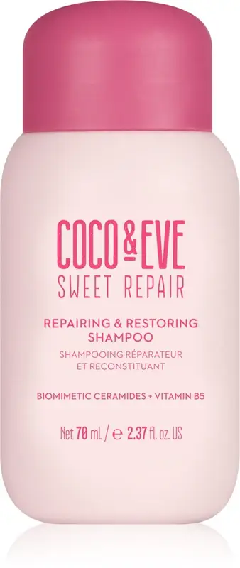Sweet Repair Shampoo rigenerante intenso per capelli rovinati e tinti 70 ml