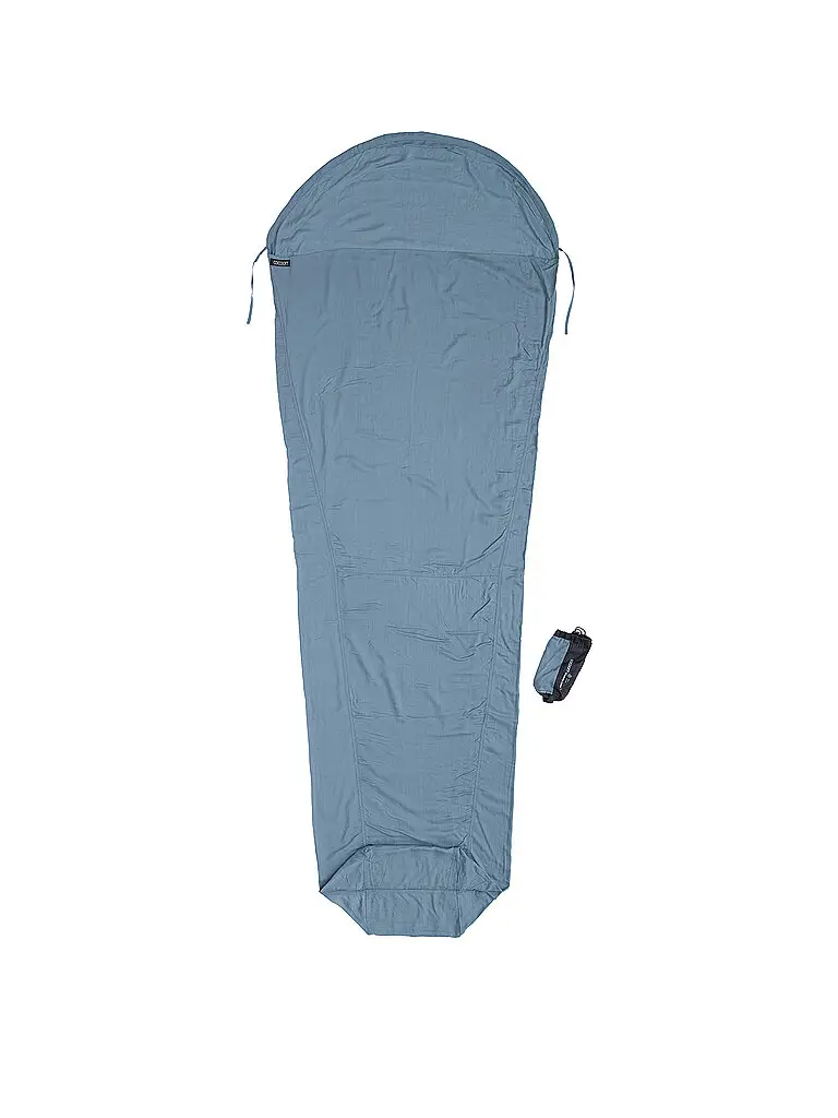 Sacco a pelo MummyLiner blu