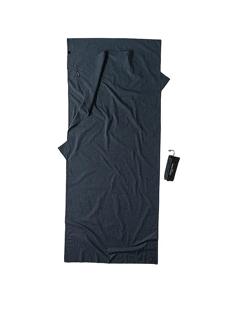 Sacco a pelo Travelsheet in cotone biologico grigio