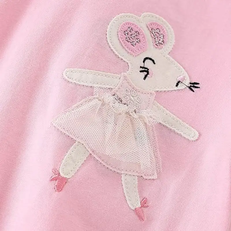 Codkkre T-shirt Bambina Rosa 2094181 miniatura 3