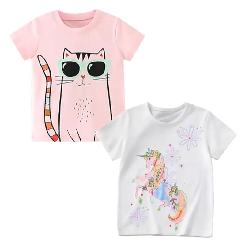 Codkkre T-shirt Bambina Rosa 2094180