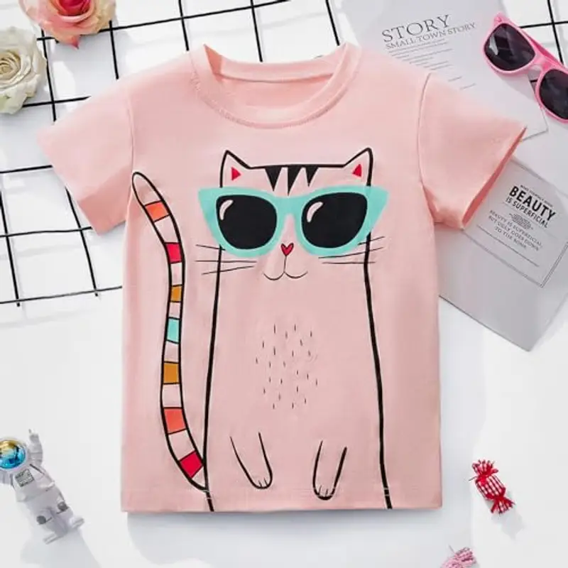 Codkkre T-shirt Bambina Rosa 2094180 miniatura 2